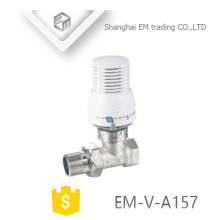EM-V-A157 Messing-Thermostat-Heizkörperwinkel-Handventil